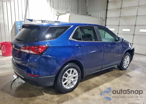 2022 Chevrolet Equinox Lt z USA, uszkodzony, nr VIN 3GNAXUEV7NL216828